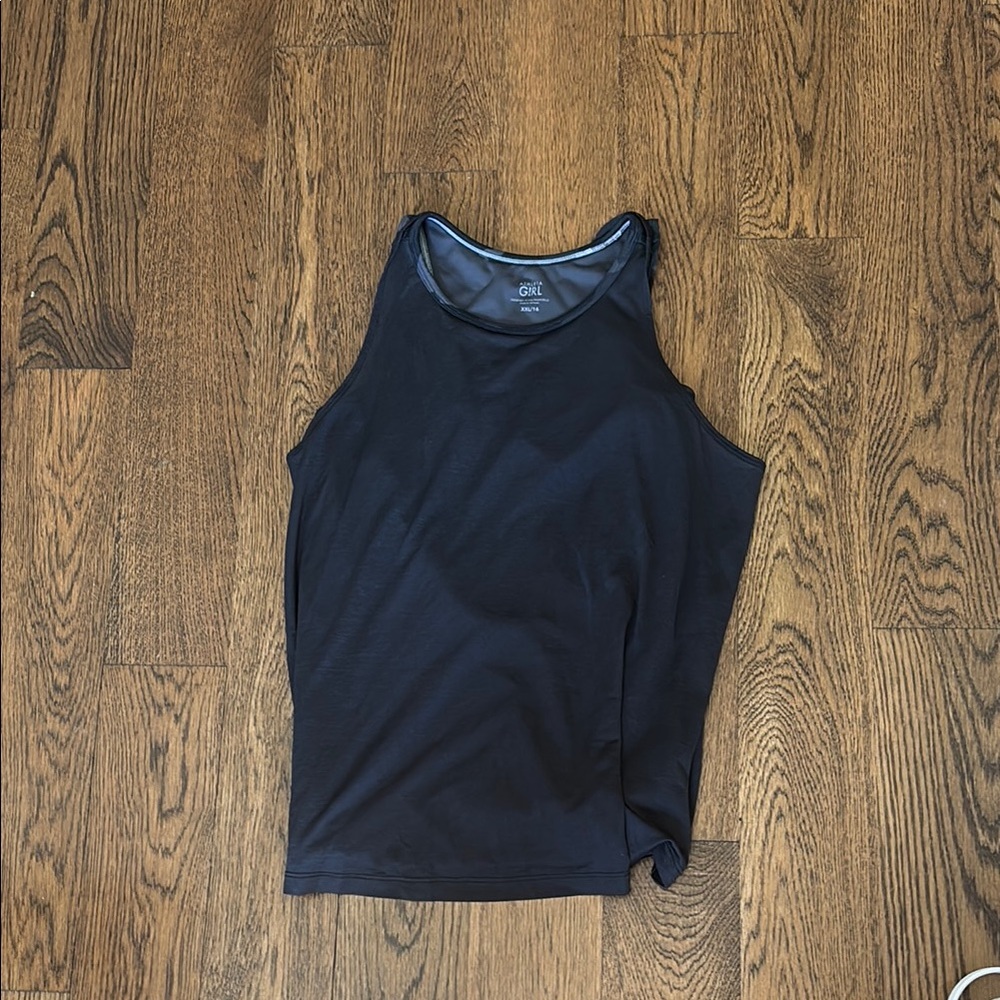 Athleta Black Sleeveless Tank